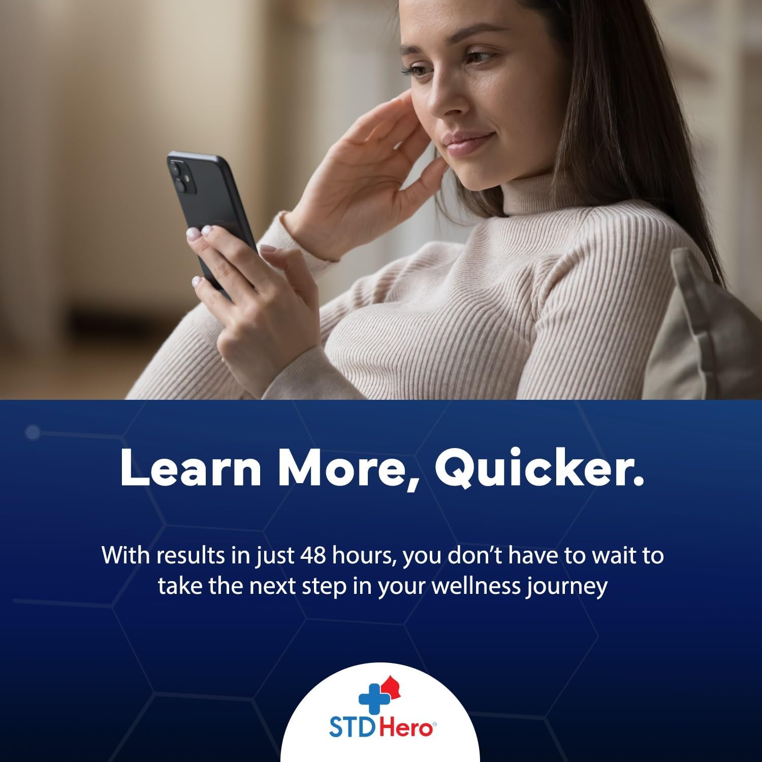 STD Hero Oral HPV Test Kit for Women and Men - at-Home Oral Rinse Collection for Health Screening - Simple, Private, and Easy-to-Use Home Test - Image 4