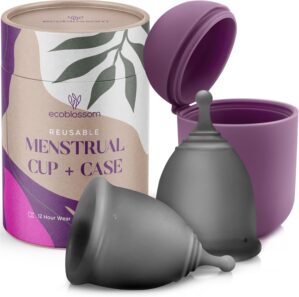 EcoBlossom Reusable Menstrual Cup a...