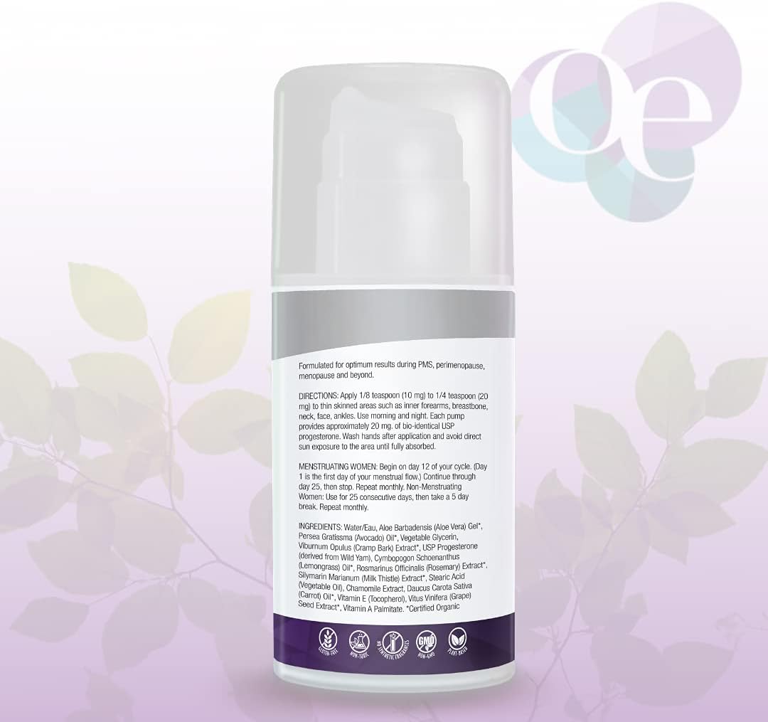 Organic Excellence Feminine Balance Wild Yam & Botanical Cream – Natural Women’s Cream for Everyday Balance – 3.3 fl oz - Image 3