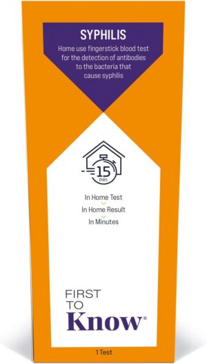 First To Know® Syphilis Test, in H...