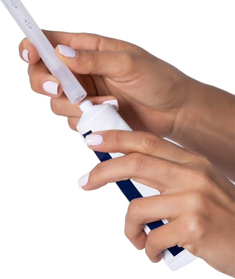 Seroflora Disposable Vaginal Cream Applicators - Fits Preseed, Premarin, Estrace, and Most OTC Gels, Lubricants, and Creams - Threaded End, Comfort Tip, and Dosage Markings (60 Pack) Made in USA. - Image 3