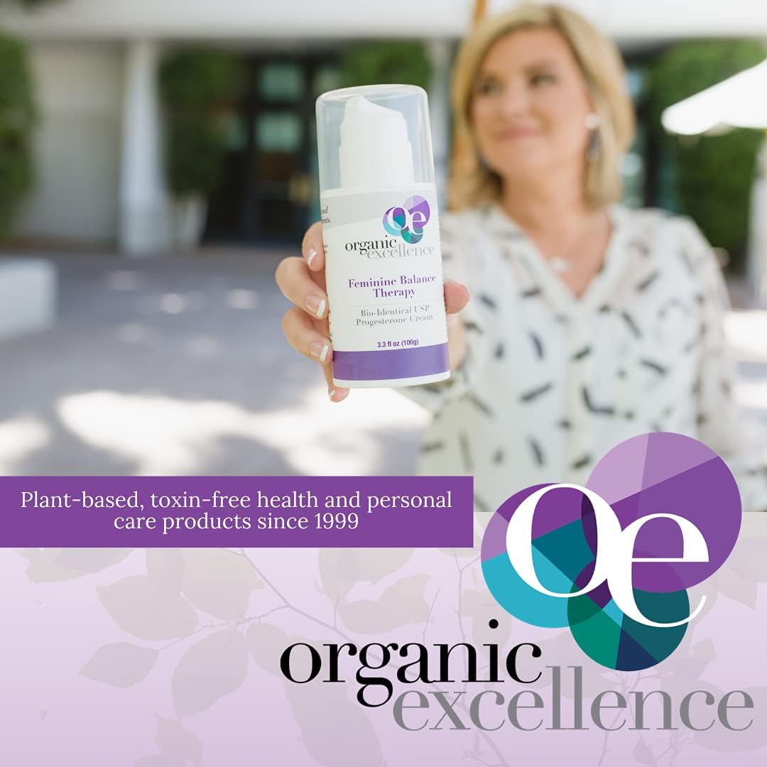 Organic Excellence Feminine Balance Wild Yam & Botanical Cream – Natural Women’s Cream for Everyday Balance – 3.3 fl oz - Image 8