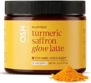 Turmeric Saffron Glow Latte | Calm ...