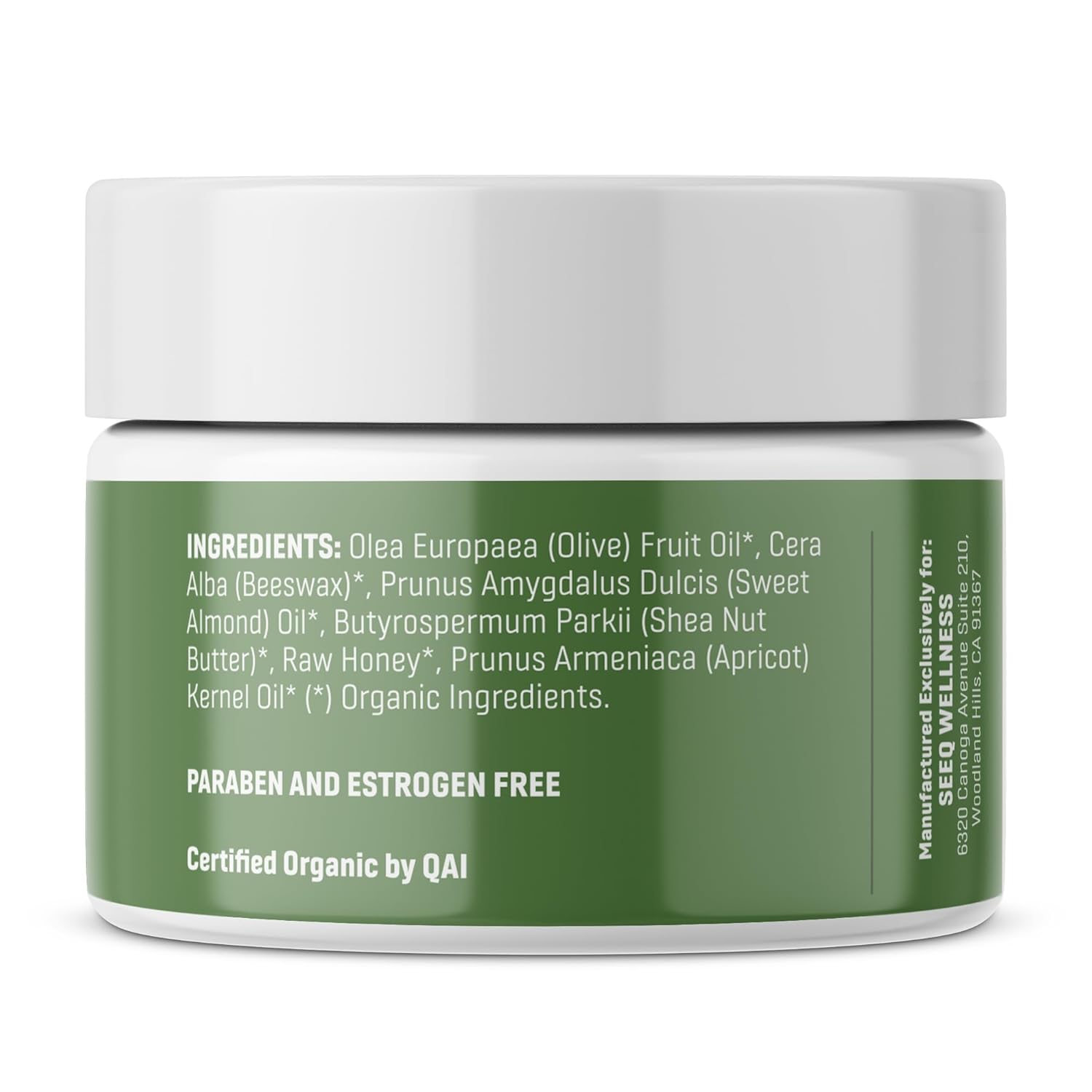 Organic Vulva Balm, Intimate Skins Care, Menopause Support, Relieves Feminine Dryness, Itching, Burning, Redness, Irritation - All Natural - 2 oz - Image 2