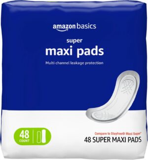 Amazon Basics Maxi Pads For Periods...
