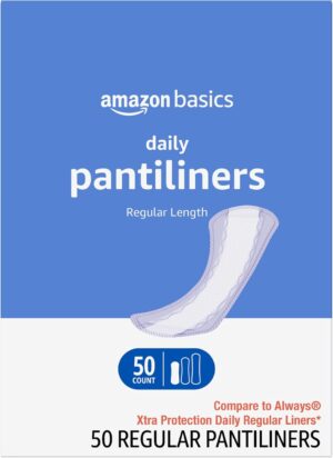 Amazon Basics Daily Pantiliner, Reg...
