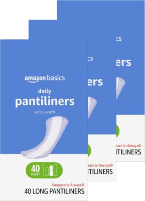 Amazon Basics Daily Pantiliner, Lon...