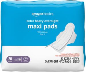 Amazon Basics Thick Maxi Pads with ...