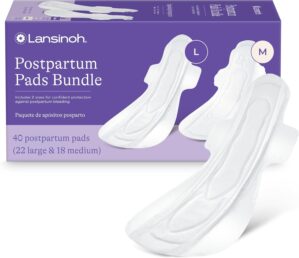 Lansinoh Postpartum Maxi Pads Bundl...