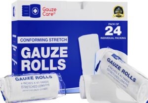 Gauze Rolls Pack of 24 – Premium ...