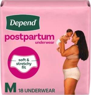 Depend Postpartum Underwear for Wom...