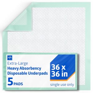 Medline Bed Pads Disposable Adult, ...