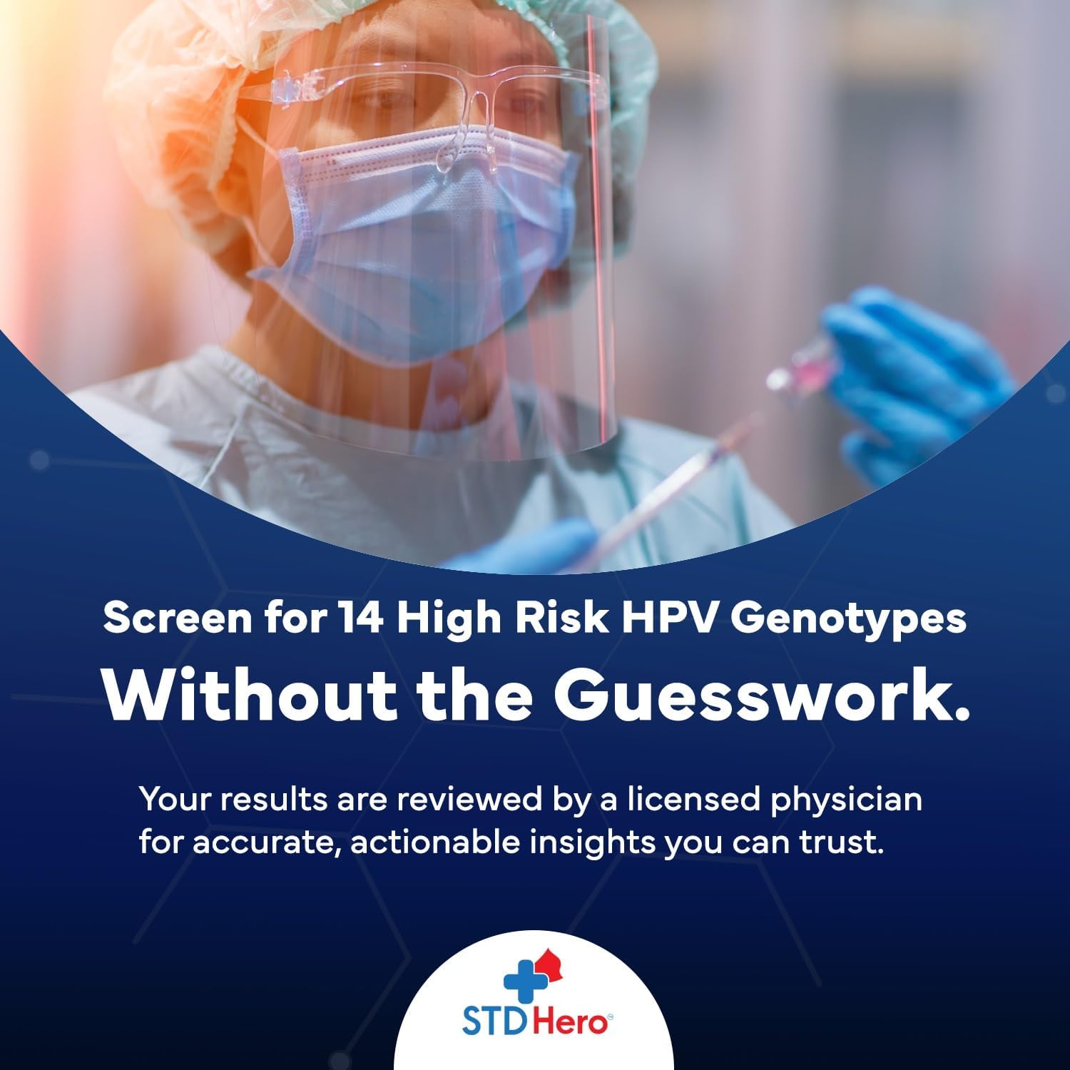 STD Hero Oral HPV Test Kit for Women and Men - at-Home Oral Rinse Collection for Health Screening - Simple, Private, and Easy-to-Use Home Test - Image 2