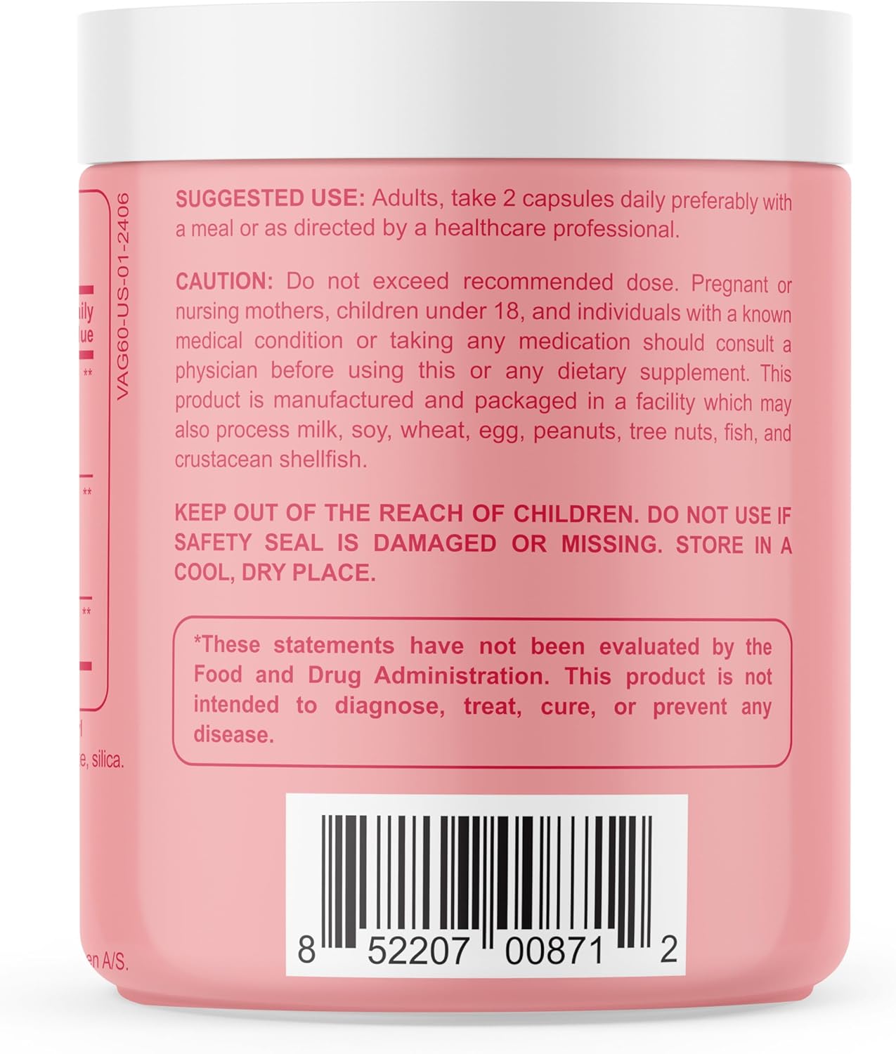 Premium Vaginal Probiotics for Women – Clinically Studied Lactobacillus Vaginal Probiotic with Prebiotic & Cranberry to Balance PH, Reduce Odor, Urinary Tract Support & Feminine Health – 60 Capsules - Image 9
