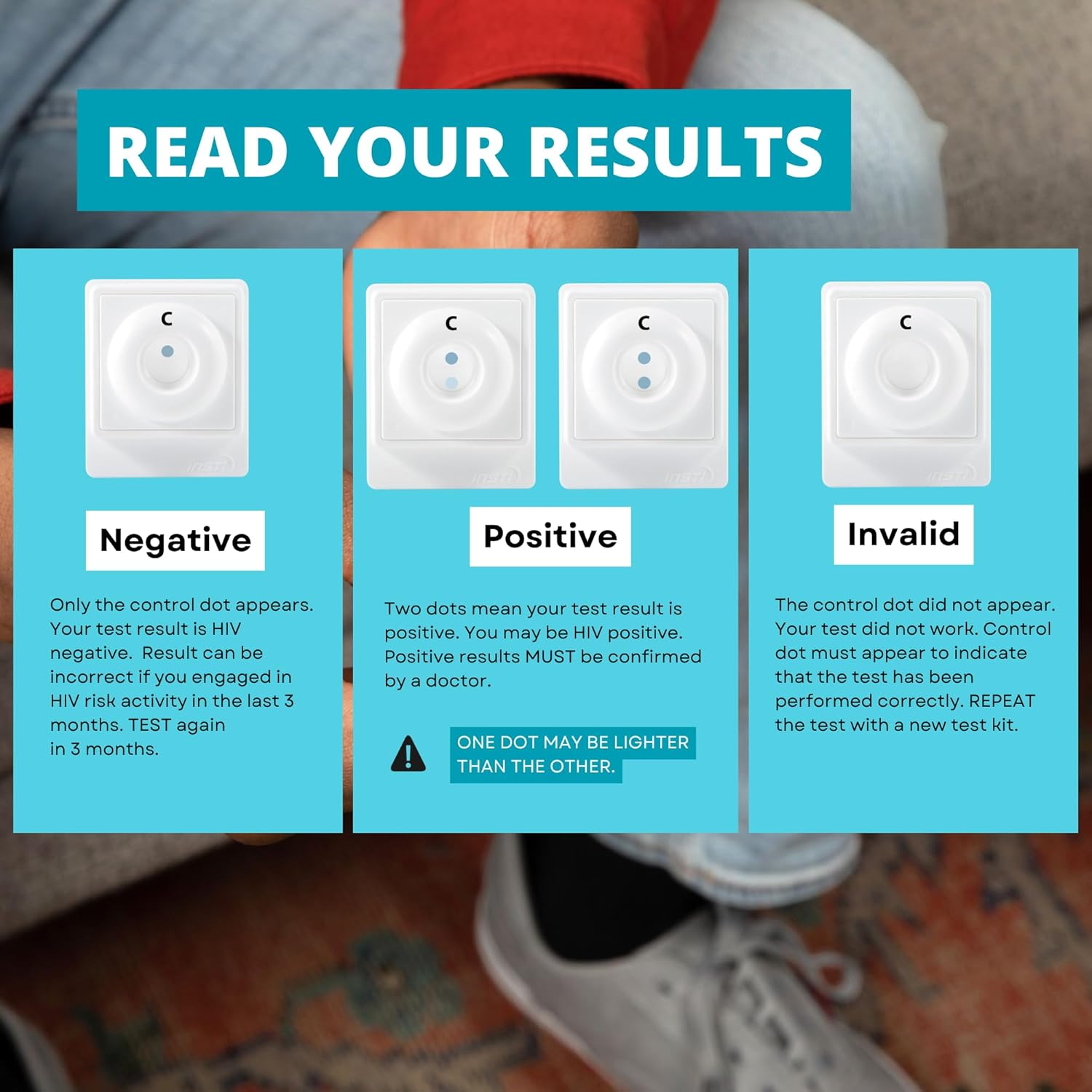 INSTI HIV Self Test - Rapid HIV Test Kit at Home | Blood-Based Home Testing | Results in 1 Minute - Image 5