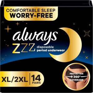 Always ZZZ Overnight Disposable Per...