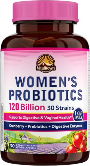 Vitalitown Probiotics for Women 120...
