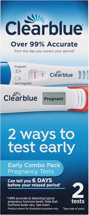 Clearblue Early Pregnancy Test Kit,...