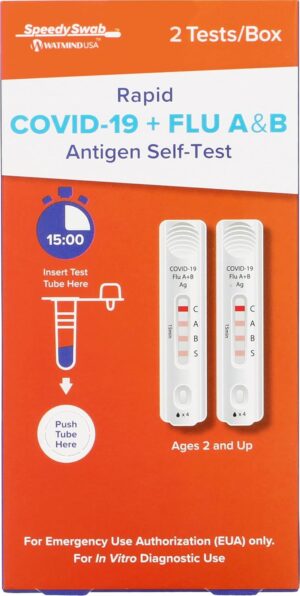 SpeedySwab COVID-19 and Flu A&...