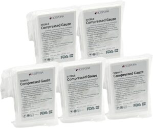 Hospora 100% Cotton Z Folded Steril...