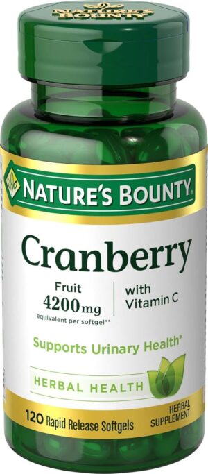 Nature’s Bounty Cranberry Pil...
