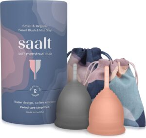 Saalt Soft Menstrual Cup – Reusab...