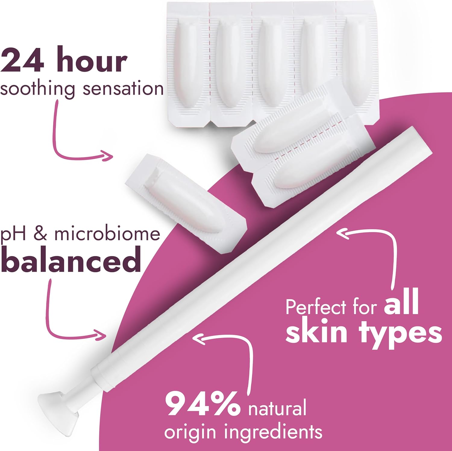 Yeast Infection Treatment for Women | Boric Acid Suppositories For Women | Helps Relieve Itching & Irritation | Vaginal Aid for Inflammation, Dryness & Watery Discharge | 12 Vaginal Suppositories - Image 2
