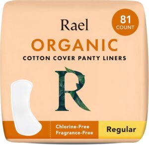 Rael Panty Liners for Women, Organi...