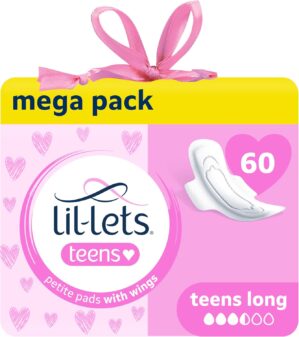 Lil-Lets Teens Long Pads with Wings...