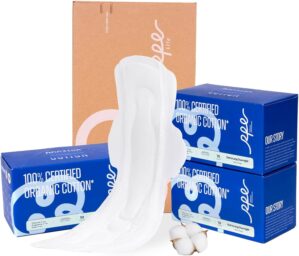 100% Organic Super Long Overnight P...