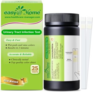 Easy@Home UTI Test Strips 25 Tests,...