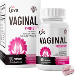 DVO Vaginal Probiotics for Women,pH...