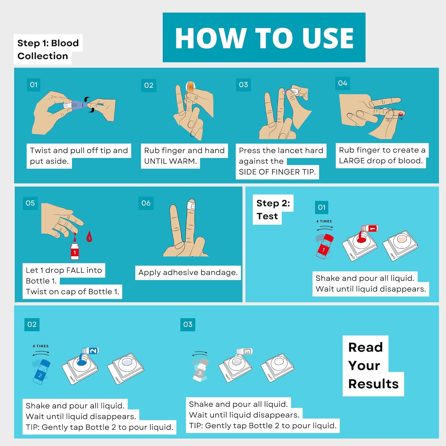 INSTI HIV Self Test - Rapid HIV Test Kit at Home | Blood-Based Home Testing | Results in 1 Minute - Image 4