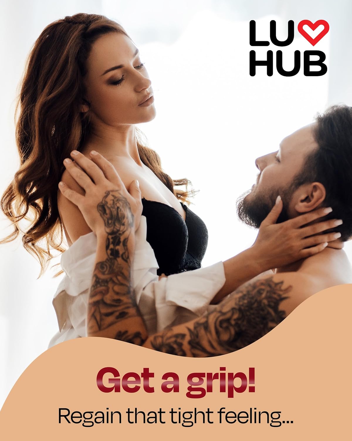 Luv Hub Vaginal Tightening Gel - Tighten your Vagina - Natural Firming Cream for Intimate Wellness - Compatible with Sensitive Skin, Hormonal Shifts, Postpartum Recovery - 1oz - Image 2