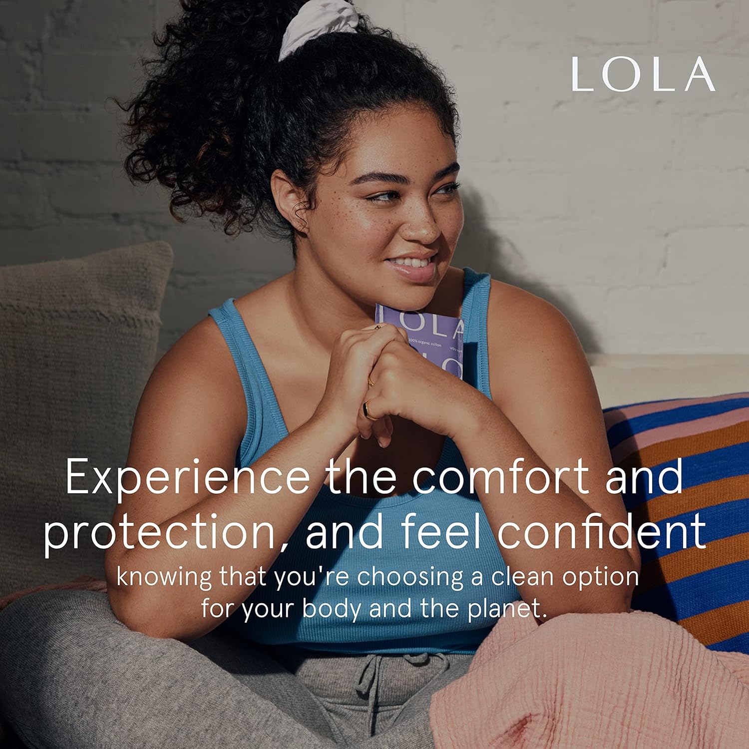 LOLA Ultra Thin Liners, 112 Count - Organic Cotton Panty Liners for Women, Hypoallergenic Pads for Women, HSA FSA Approved Products Feminine Care - Image 8