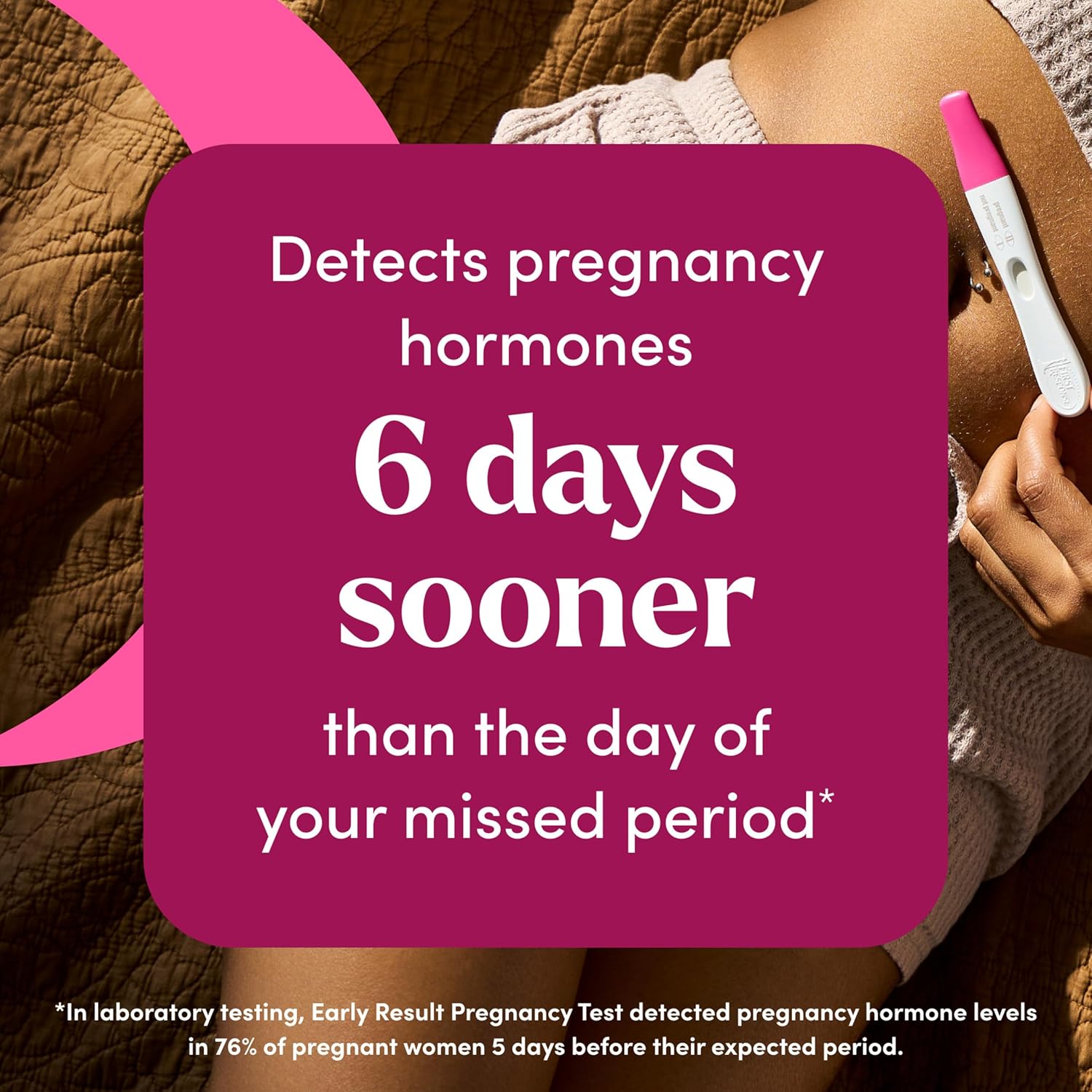 First Response Early Result Pregnancy Test, 5 Count Pack of 1,White - Image 3