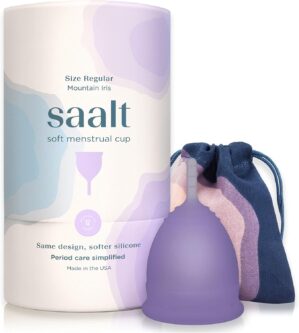 Saalt Soft Menstrual Cup – Reusab...