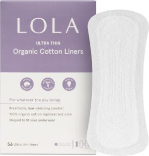 LOLA Ultra-Thin Cotton Panty Liners...