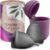 EcoBlossom Reusable Menstrual Cup and Case – The Most Reliable Medical Grade Silicone Period Cups – Comfortably use for 12 Hours (Small (Pack of 2), Gray Cup & Case)