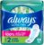 Always Ultra Thin Pads with Wings, Size 2, Long Super, 58 Count