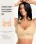 FeelinGirl Post Surgery Compression Bra for Women’s Front Closure Bra with Adjustable Straps Wirefree
