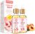 2 Pack Yoni Oil for Women, Organic Peach Feminine Care Product, 100% Natural Yoni Essential Oil, 1 fl oz/30ml/pc