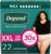 Depend Fresh Protection Adult Diapers, Incontinence & Postpartum Bladder Leak Underwear for Women, Disposable, Maximum, Extra-Extra-Large, Blush, 22 Count, Packaging May Vary
