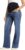 V VOCNI Women’s Maternity Jeans Straight Leg Stretchy Pregnancy Jeans Wide Leg Denim Work Pants